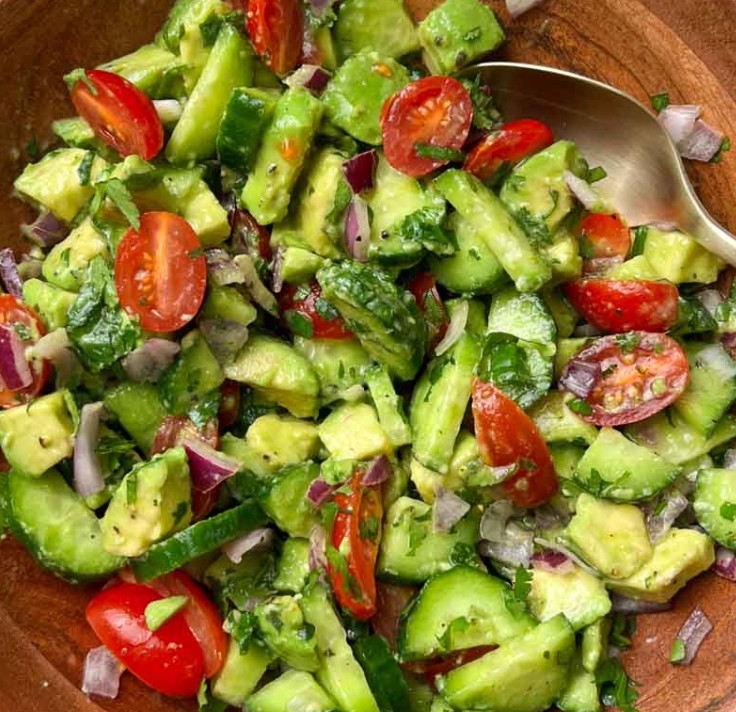 Mélange "on the side" à un repas