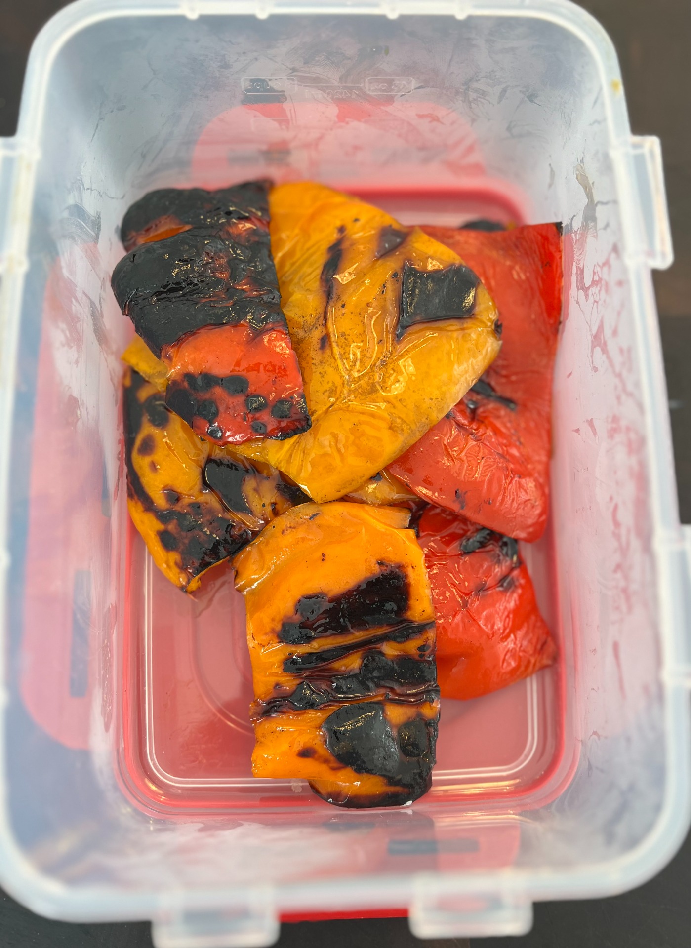 Poivrons grillés au BBQ